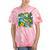 Green Sea Turtle Surfs Past a Canoe Paddle Sleeveless Tie-Dye T-Shirts Coral Tie-Dye Green Sea Turtle Surfs Past a Canoe Paddle Sleeveless Tie-Dye T-Shirts Coral Tie-Dye