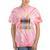 Kayak And Canoe Lake Fun Raglan Baseball Tee Tie-Dye T-Shirts Coral Tie-Dye