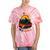 Life Is Better In A Canoe Canoeing Raglan Baseball Tee Tie-Dye T-Shirts Coral Tie-Dye