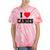 I Love Canoes Tie-Dye T-Shirts Coral Tie-Dye I Love Canoes Tie-Dye T-Shirts Coral Tie-Dye