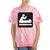 Outdoors Water Sports Canoe Canoeist Raglan Baseball Tee Tie-Dye T-Shirts Coral Tie-Dye