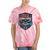 USA Canoe Kayak Paddling American Flag Emblem Tie-Dye T-Shirts Coral Tie-Dye