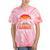 Women's Everything You Canoe I Canoe Better Tie-Dye T-Shirts Coral Tie-Dye