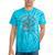 Canoe Canoeing Tie-Dye T-Shirts Turquoise Tie-Dye