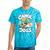 Canoe Dogs Golden Retriever Paddling Graphic Tie-Dye T-Shirts Turquoise Tie-Dye Canoe Dogs Golden Retriever Paddling Graphic Tie-Dye T-Shirts Turquoise Tie-Dye