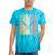 Canoe Vintage Canoeing Retro Canoe Paddling Tie-Dye T-Shirts Turquoise Tie-Dye