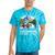 I Like Canoeing And Maybe 3 People Canoe Tie-Dye T-Shirts Turquoise Tie-Dye