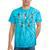 Colorful Painted Oars Paddle Nautical Canoe T Shirt Tie-Dye T-Shirts Turquoise Tie-Dye Colorful Painted Oars Paddle Nautical Canoe T Shirt Tie-Dye T-Shirts Turquoise Tie-Dye