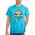 Cooter Canoe Purewick Nursing ICU ED ER Med Surg Nurse Tie-Dye T-Shirts Turquoise Tie-Dye