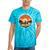 Kayak Kayaker Canoes-Boating Paddle-Life Canadier-Canoe Raglan Baseball Tee Tie-Dye T-Shirts Turquoise Tie-Dye