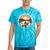 Kayak Kayaker Canoes-Boating Water-Paddle Canadier-Canoe Raglan Baseball Tee Tie-Dye T-Shirts Turquoise Tie-Dye