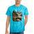 Lakeside Canoe Cabin Escape Scene Tie-Dye T-Shirts Turquoise Tie-Dye Lakeside Canoe Cabin Escape Scene Tie-Dye T-Shirts Turquoise Tie-Dye