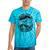 Love Many Trust Few Always Paddle Your Own Canoe Raglan Baseball Tee Tie-Dye T-Shirts Turquoise Tie-Dye