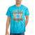 I Could Use A Good Paddling Canoe Canoeing Paddle Men Women Raglan Baseball Tee Tie-Dye T-Shirts Turquoise Tie-Dye