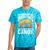 Women's Canoe Old Man Tie-Dye T-Shirts Turquoise Tie-Dye