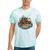 Bigfoot Kayak Paddling Lake Canoe Bigfoot Sasquatch Kayaking Tie-Dye T-Shirts Mint Tie-Dye