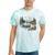 Canoe Ghost Camping Ghost Lake Halloween Spooky Fall Camping Tie-Dye T-Shirts Mint Tie-Dye