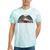 Canoe Lover Time To Paddle Raglan Baseball Tee Tie-Dye T-Shirts Mint Tie-Dye