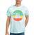 Canoeing Shirt Vintage Retro Canoe Tie-Dye T-Shirts Mint Tie-Dye