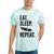 Eat Sleep Canoe Repeat Canoeing Outdoors Raglan Baseball Tee Tie-Dye T-Shirts Mint Tie-Dye Eat Sleep Canoe Repeat Canoeing Outdoors Raglan Baseball Tee Tie-Dye T-Shirts Mint Tie-Dye