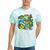 Green Sea Turtle Surfs Past a Canoe Paddle Sleeveless Tie-Dye T-Shirts Mint Tie-Dye Green Sea Turtle Surfs Past a Canoe Paddle Sleeveless Tie-Dye T-Shirts Mint Tie-Dye
