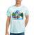 King Of The Canoe Canoeing Tie-Dye T-Shirts Mint Tie-Dye