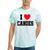 I Love Canoes Tie-Dye T-Shirts Mint Tie-Dye I Love Canoes Tie-Dye T-Shirts Mint Tie-Dye