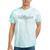 Minimalist Canoeing Water River Canoe Tie-Dye T-Shirts Mint Tie-Dye