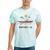 Monterey California Kayak Canoe Paddling Outdoor Tie-Dye T-Shirts Mint Tie-Dye