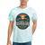 National Park Voyageurs Retro Sunset Canoe Paddling Badge Tie-Dye T-Shirts Mint Tie-Dye