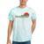Paddling Canoe Retro Vintage For Canoeists And Paddle Tie-Dye T-Shirts Mint Tie-Dye