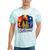 Portaging Canoe Wilderness Adventure Scenic Graphic Tie-Dye T-Shirts Mint Tie-Dye