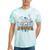 Women's Canoe Mom Leopard Print Paddle River Lake Sport Mother Tie-Dye T-Shirts Mint Tie-Dye
