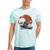 Women's Kayaking Sloth Kayak Kayaker Canoe Paddling Tie-Dye T-Shirts Mint Tie-Dye