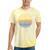 Canoe Canoeing Vintage Sunset Tie-Dye T-Shirts Yellow Tie-Dye