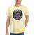 Canoe Fishing Crew Vintage Bass Paddles Tie-Dye T-Shirts Yellow Tie-Dye