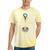 Canoe Hair Club Paddling Retro Tie-Dye T-Shirts Yellow Tie-Dye