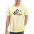 Kayak T Rex Dinosaur Canoe Shirt Kayak For Children Tie-Dye T-Shirts Yellow Tie-Dye