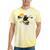 Kayaking Bear Retro Sunset Paddling Canoe Outdoor Adventure Tie-Dye T-Shirts Yellow Tie-Dye