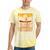 Lake Ontario Canoe Fishing Light House Sunset Retro Raglan Baseball Tee Tie-Dye T-Shirts Yellow Tie-Dye
