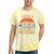 I Need A Good Paddling Retro Sunset Canoe Raglan Baseball Tee Tie-Dye T-Shirts Yellow Tie-Dye