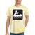 Outdoors Water Sports Canoe Canoeist Raglan Baseball Tee Tie-Dye T-Shirts Yellow Tie-Dye