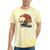 Women's Kayaking Sloth Kayak Kayaker Canoe Paddling Tie-Dye T-Shirts Yellow Tie-Dye