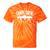 Canoe Crew Canoeing Comfort Colors Crop Top Tie-Dye T-Shirts Orange Tie-Dye