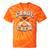 Canoe Crew Paddling Team Retro Graphic Tie-Dye T-Shirts Orange Tie-Dye