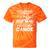 Canoe Old Man Canoeing Comfort Colors Adult Sweatshirt Tie-Dye T-Shirts Orange Tie-Dye