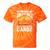 Canoe Old Man Sleeveless Tie-Dye T-Shirts Orange Tie-Dye