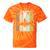 Canoe Vintage Canoeing Retro Canoe Paddling Premium Tri-Blend Tie-Dye T-Shirts Orange Tie-Dye