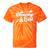 Canoeing Girl Raglan Baseball Tee Tie-Dye T-Shirts Orange Tie-Dye