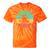 Canoeing Shirt Vintage Retro Canoe Tie-Dye T-Shirts Orange Tie-Dye